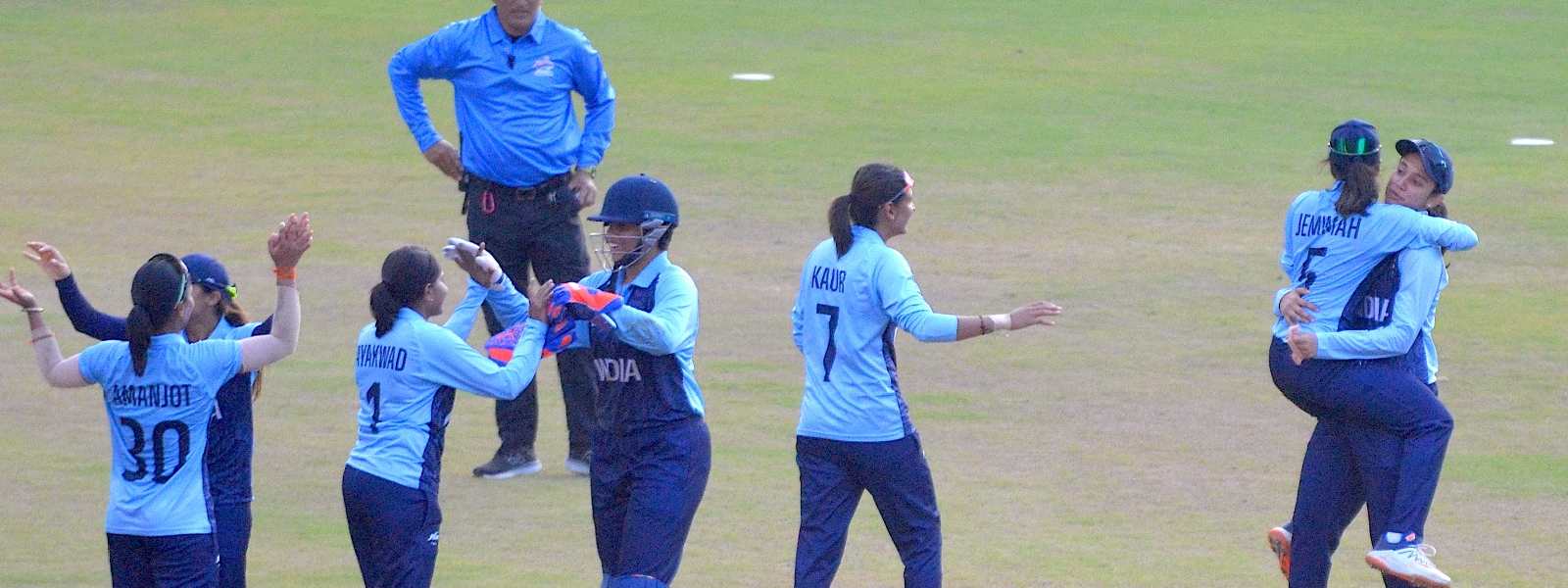 Sri Lanka settles for SILVER after 19 runs defeat to India at Asian Games Women’s Cricket Tournament